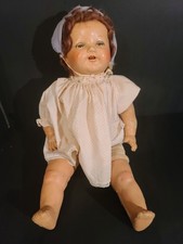 Terrifying Vintage Antique Creepy Scary Baby Doll Halloween 20 Inches Long