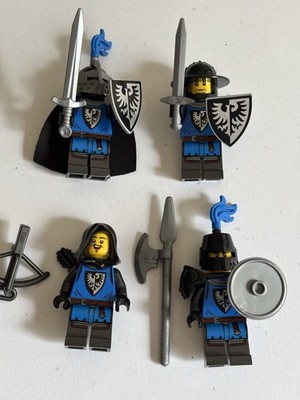 Knights セット New LEGO Black Falcon Knights Battle Pack - 4 Minifigures -Set