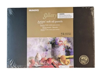 MUNGYO Gallery Professional Artists' Soft Oil Pastels Set Of 72 Colors New