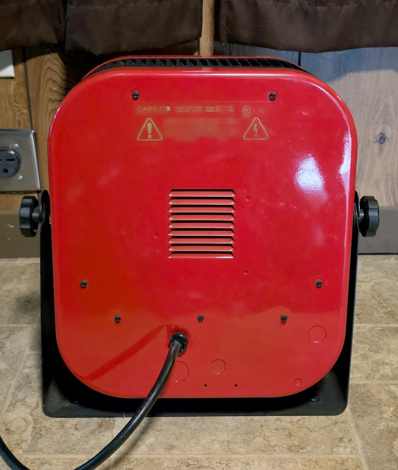 Calentador portátil Cadet 5000/3300W The Hot One garaje taller RCP502S 20/13,9 amperios Foto 2 de 2