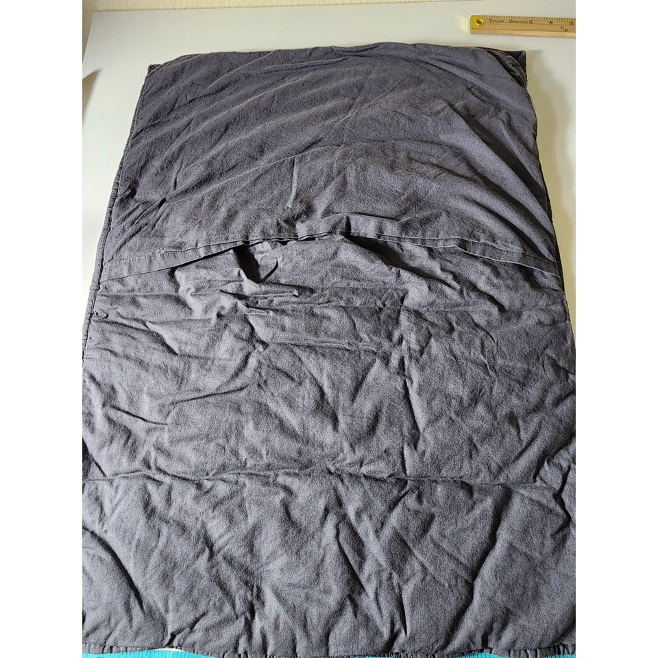 NFL Gris Negro NFL Logo Suave Fanático del Fútbol Americano ESTÁNDAR Acento Almohada Falsa - Cantidad 1 Foto 2 de 4