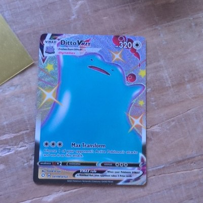 shiny ditto vmax pokemon card Ultra Rare Shining Fates 051/072, NM The item may be similar but not exactly the same as the image (e.g 2021 Pokemon Sword & Shield
