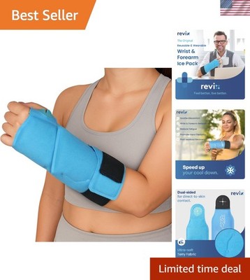 Versatile 24'' Dual Therapy Wrist Ice Pack for Recovery and Discomfort Relief