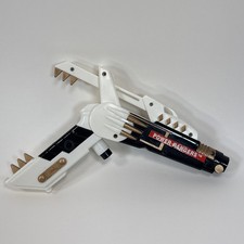 Vintage 1993 Saban Power Rangers White Ranger Dagger Sword Blade Blaster Gun