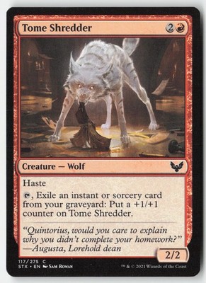 MTG - Tome Shredder #117 - Regular - STX Strixhaven: School of Mages