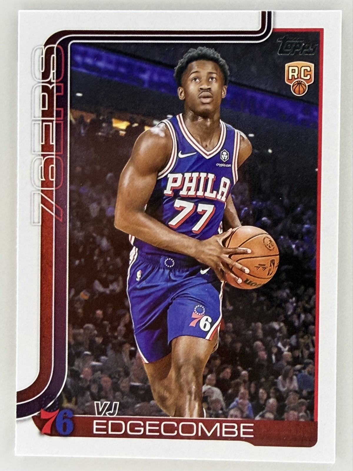 2025-26 Topps - VJ Edgecombe #203 (RC)