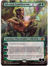 Ellywick Tumblestrum (Foil, Borderless, #286, NM) - Adventures Forgotten Realms