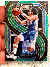 2024-25 Panini Select - Premier Level Jared McCain #184 Green Wave Prizm /50...
