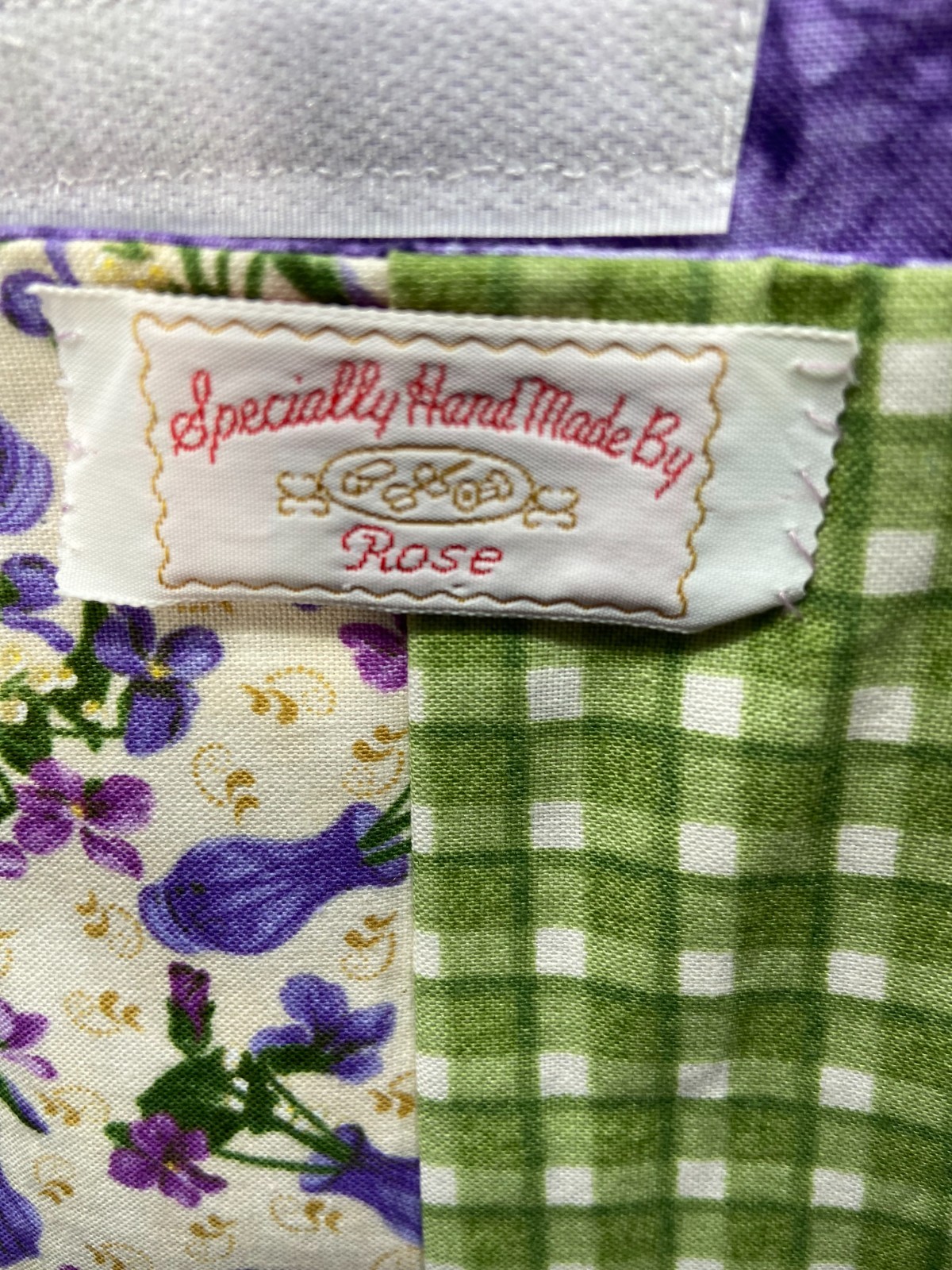 Tote Bag with Pockets Patchwork Quilted Handmade … - image 11