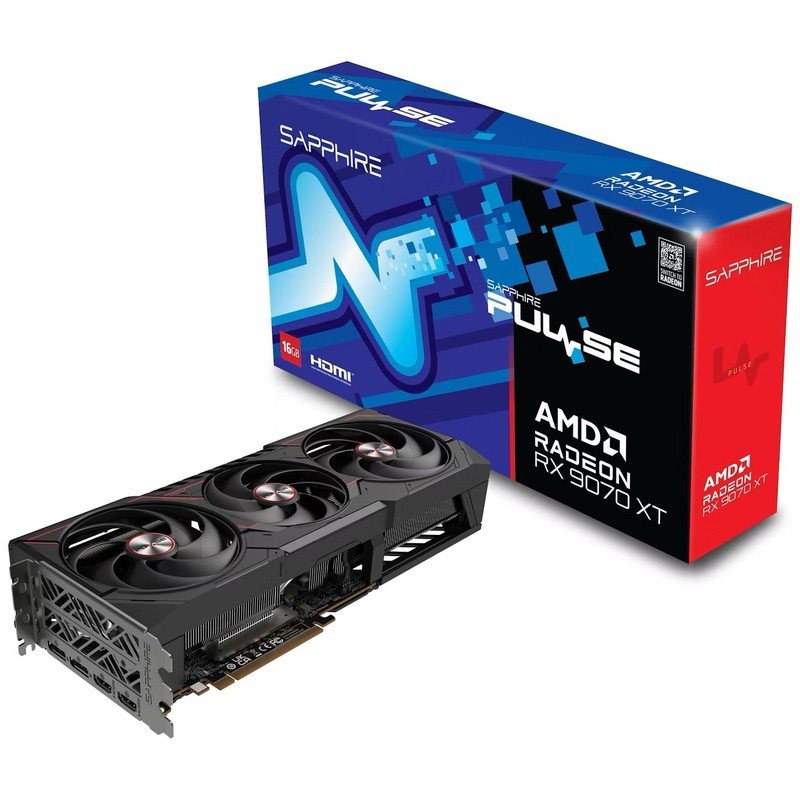 Sapphire Pulse Radeon RX 9070 XT 16GB GDDR6 Graphics Card SEALED