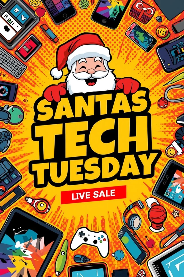 🎄 Santa's Tech Tuesday Live on Smartphones Laptops Consoles + More