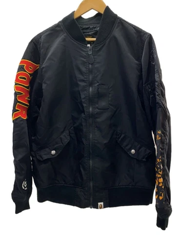 A BATHING APE (BAPE) Giacca A BATHING APE LOOSE FIT MA1 nera M usata