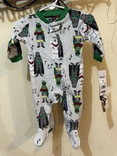 Star Wars Christmas Baby Sleep One Piece Pajamas Size 0/3 months