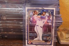 JAC CAGLIANONE 2024 Bowman Chrome Draft 1st #BDC-8 Rookie RC Kansas City Royals
