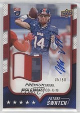 2016 USA Football Future Swatch Premium Series U19 35/50 Nick Starkel Auto 1t6s