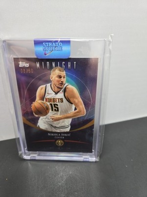 2025-26 Topps Midnight - Nikola Jokic  Summer Solstice Gold /50 #60 -Nuggets MVP