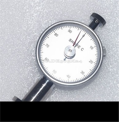 Type C Durometer Meter Dial Double Pointer LX-C-2 Shore Hardness Tester fg