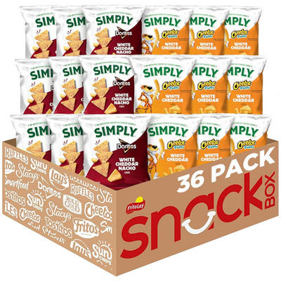 , Doritos & Cheetos Mix Variety Pack, 0.875 Ounce (Pack of 36)