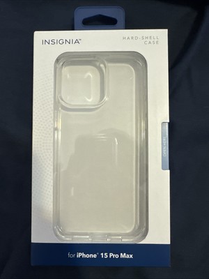 Insignia iPhone 15 Pro Max 6.7 Clear Case