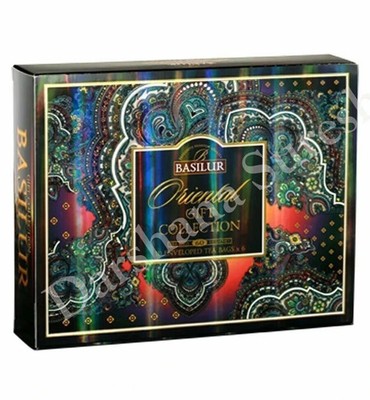 Basilur - Tea Gift Box Oriental Collection Assorted 60 Ceylon Bags