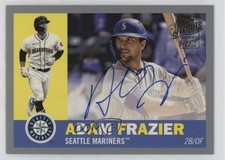 2022 Topps Archives 1960 Fan Favorites Silver 38/99 Adam Frazier Auto 19n6