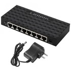 10/100Mbps 8 Ports Fast Ethernet LAN Desktop RJ45 Network Switch Hub for Home