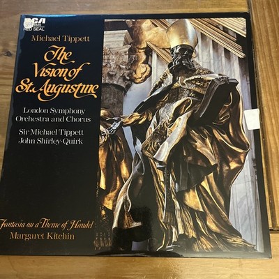 Michael Tippett - The Vision of St. Augustine LP Record 1972 RCA Red Seal