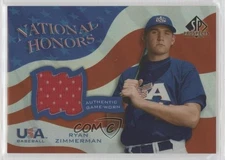 2004 SP Prospects USA Baseball National Honors Ryan Zimmerman #NH-RZ