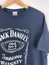 Adult Unisex Jack Daniel's Whiskey Old No. 7 Tennessee Logo Cosplay T-shirt XL
