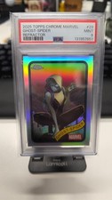 2025 Topps Chrome Marvel Refractor Ghost-Spider #29 PSA 9