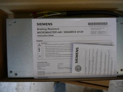 Siemens 6SL3201-0BE12-0AA0 OPT SINAMICS BRAKING RESISTOR FSB 460V — Allgemeines Zubehör
