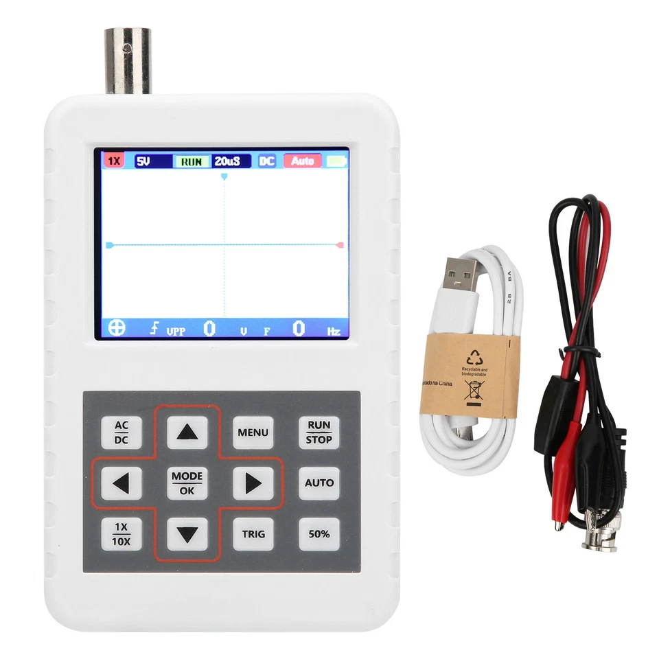 Digital Oscilloscope Handheld 2.4inch LCD Display DSO PRO 5M 20MSps 5V♫ - Image 2 of 4