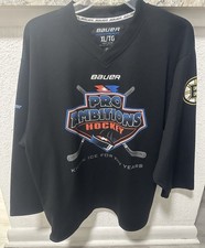 Bauer Team Horror Hockey Jersey Long Sleeve - Black XL