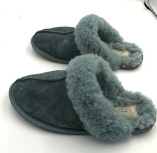 UGG SCUFFETTE II REGENERATE FOREST NIGHT SHEEPSKIN SLIPPERS, US 7/ EUR 38 NIB