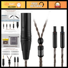 4 Pin XLR Balanced Headphone Cable 2M for Sennheiser HD800 HD820 HD8XX Upgrade C