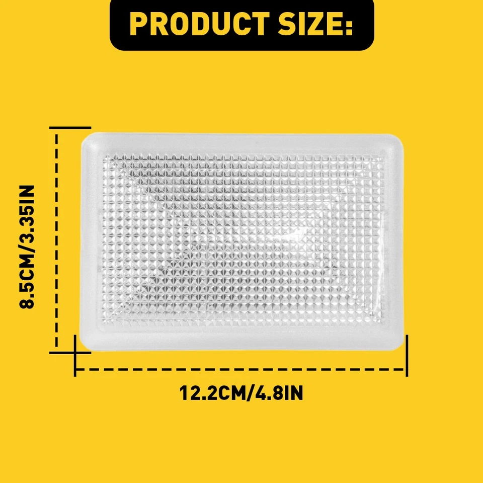 Fit 2004-2011 Ford Ranger 99-04 F-250 F-350 F-450 F-550 SD Dome Light Lens Clear - Image 2 of 4