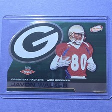Pacific Atomic Rookie Javon Walker #135 Green Bay Packers NFL Football Card. rookie card picture
