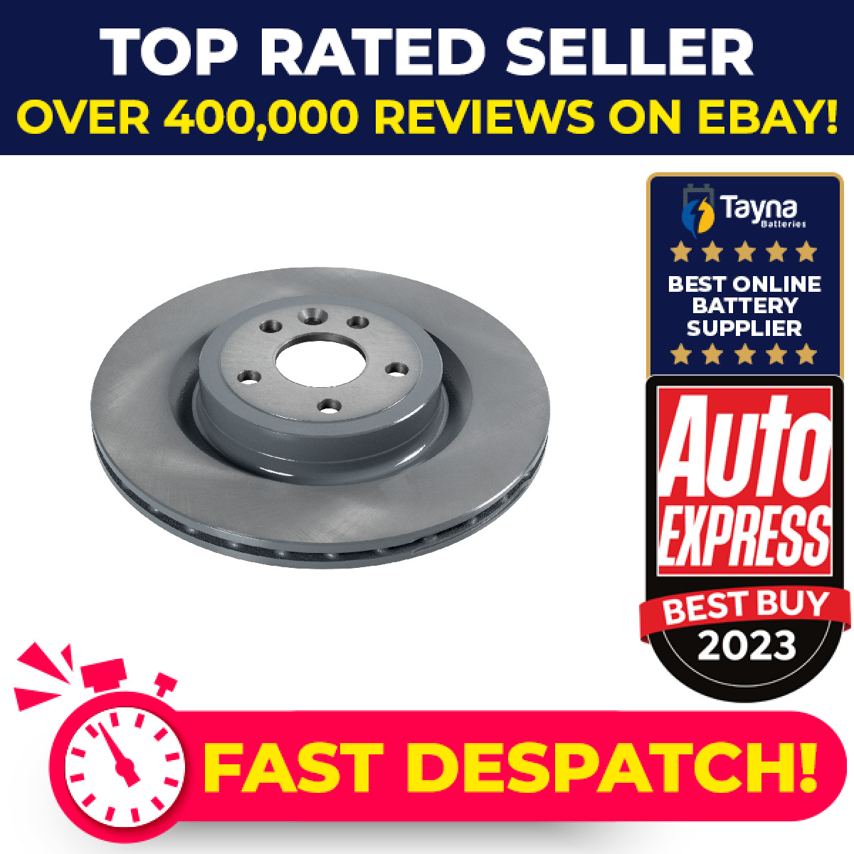 2x Brake Discs Pair Vented fits JAGUAR F-PACE X761 3.0D Rear 2015 on 325mm Set