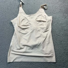 Ruby Ribbon Second Skin V-neck Cami Camisole Shaping Top Size 40 Tank 1808 NWOT