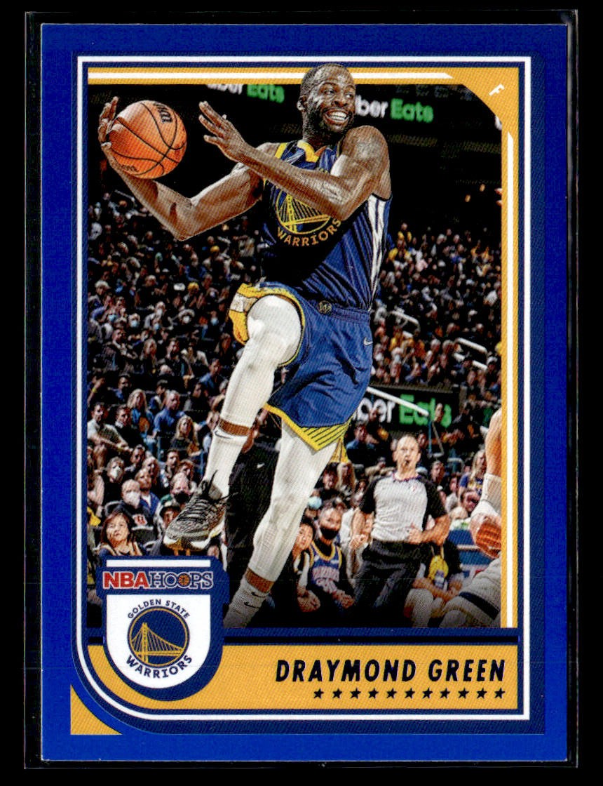 2022-23 Hoops #225 Draymond Green Blue Card Golden State Warriors
