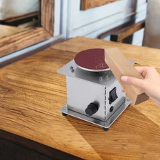 110 V 200 W Tabletop Corded Electric Disc Sander W/ 21 PCS 4 in Sanding Disc