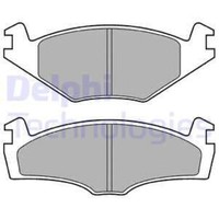Delphi BremsbeläGe Bremsbelegsatz Vorne FüR VW Polo Seat Ibiza II Cordoba