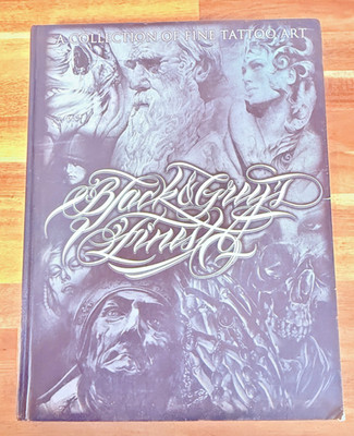 Black & Grey Finest Tattoo Art Book Big Gus 9780615504544 HC
