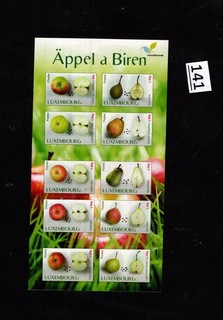/// LUXEMBOURG MNH NATURE FRUITS APPLE