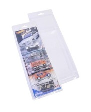 Protector Case For 5- Pack Hot Wheels Premium Individual 5 Car Clamshell Display