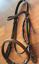 NEW CAVALRY Full Size Square Raised Bridle Wide Noseband