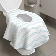 20 Pack Disposable Toilet Seat Covers - Waterproof  Extra Large for Kids  A...