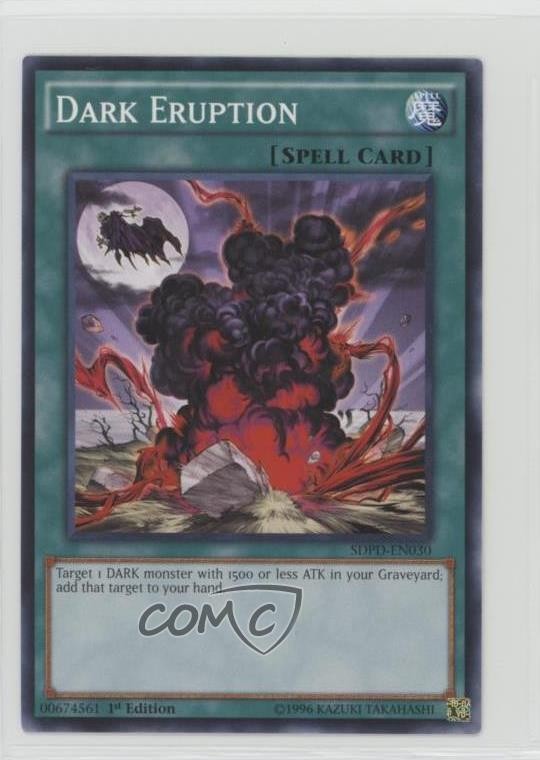 Dark Eruption 1st Ed. YuGiOh Pendulum Domination Structure Deck #SDPD-EN030