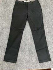 NWT Banana Republic Lived-In Slim Fit Chinos 34/32 Black