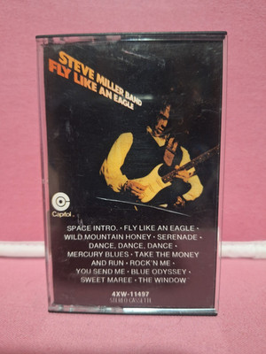 Steve Miller Band Fly Like an Eagle Cassette Capitol 4XW-11497 Rock 1976